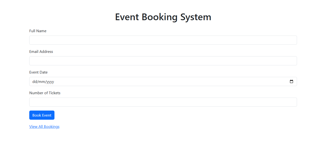 EVENT-BOOKING-SYSTEM